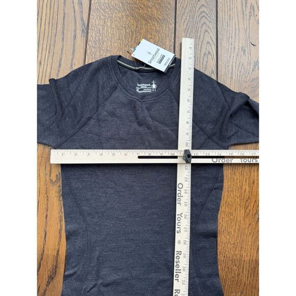 Smartwool Women’s Merino 250 Baselayer Top Charcoal Heather XS NWT - Picture 6 of 7